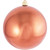 Shiny Brown Shatterproof Christmas Ball Ornament 8" (200mm)