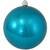 Shiny Tropical Blue Shatterproof Christmas Ball Ornament 8" (200mm)