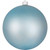 Matte Blue Shatterproof Christmas Ball Ornament 8" (200mm)