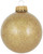 6ct Gold Sparkle Glass Christmas Ball Ornaments 2.5" (67mm)