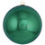Green Shatterproof Matte Christmas Ball Ornament 8" (200mm)