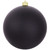 Onyx Black Shatterproof Matte Christmas Ball Ornament 8" (200mm)