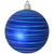 4ct Regal Blue Shatterproof Christmas Ball Ornaments with Serenity Tangles 4.75" (120mm)