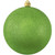 Lime Green Shatterproof Glitter Christmas Ball Ornament 8" (200mm)