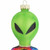 5.25" Green and Blue Tie Dye Shirt Alien Figurine Christmas Ornament