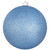 Glitter Light Blue Shatterproof Christmas Ball Ornament 8" (200mm)