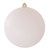 Matte Cloud White Shatterproof Christmas Ball Ornament 8" (200mm)
