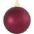 4ct Burgundy Red Shatterproof Matte Christmas Ball Ornaments 4.75" (120mm)