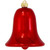 7" Sonic Red Shatterproof Shiny Christmas Bell Ornament