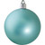 4ct Serenity Blue Shatterproof Velvet Finish Christmas Ball Ornaments 4" (100mm)