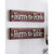 Set of 2 Wooden Farm Quote Wall Plaque Plaques (2 Asst) 31.25” - 32817244