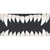 7' x 16' Cream White and Black Double Car Halloween Garage Door Banner