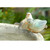 29" Young Girl and Feathered Friends Outdoor Patio Garden Bird Bath Water Fountain