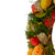 Wooden and Dried Floral with Moss and Twigs Spring Wreath, 12-inch