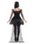 42" Purple and Black Day of the Dead Senorita Women Adult Halloween Costume - Medium
