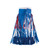 15" x 10' Red and White Christmas Fringe Party Streamer