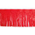 15" x 10' Red Christmas Fringe Party Streamer