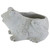 9" Gray Frog Shaped Spring Flower Pot Planter