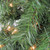 7' Pre-Lit Slim Woodland Alpine Artificial Christmas Tree - Clear Lights