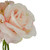 Baby Pink Glittered Rose Floral Spring Bouquet Decoration