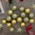 16ct Vegas Gold Shatterproof 4-Finish Christmas Ball Ornaments 3" (75mm)