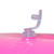 24" Classic Bright Pink Inflatable Swimming Pool Inner Tube Ring Float