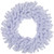 White Crystal Spruce Artificial Christmas Wreath - 20" - Unlit
