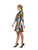 39" Red and Green Day of the Dead Suit Women Adult Halloween Costume - Large