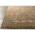 10' x 14' Floral Design Brown and Ivory Rectangular Area Throw Rug