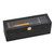 13.75" Black Wine Bottle Wooden Box with Hinge