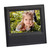 5" X 7" Black And Gray Rectangular Genuine Top-Grain Leather Photo Frame