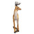 37.5" Standing Deer Hand Painted Outdoor Garden Statue