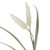 27" White and Green Bunnytail Artificial Spring Floral Spray