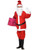 49" Red and White Santa Boy Child Christmas Costume - Small