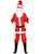 49" Red and White Santa Boy Child Christmas Costume - Small