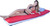 72" Aqua Duo Reversable Scarlet and Gray Floating Swimming Pool Mattress