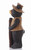 30" Black and Brown Bear Standing with "Welcome" Sign Garden Statue