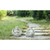 Set of 2 Angels Praying Outdoor Garden Figurine 9.5"