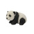 10.75" Black and White Crawling Baby Panda Outdoor Garden Figurine