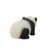 10.75" Black and White Crawling Baby Panda Outdoor Garden Figurine