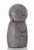 24" Gray Smiling Lucky Japanese Jizo Outdoor Figurine