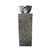 32" Gray Bowl on Planter Outdoor Patio Garden Fountain with Light