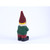20.25" Red and Green Elf Holding Christmas Stocking Statue