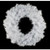 Canadian Pine Artificial Christmas Wreath - 24" - White - Unlit