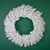 Canadian Pine Artificial Christmas Wreath - 24" - White - Unlit