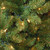 14’ Pre-lit Pencil Kingswood Fir Pencil Artificial Christmas Tree, Clear Lights