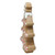 17.75" Lighted Gingerbread Christmas Tree Tabletop Figure
