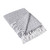 Gray and White Rectangular Throw Blanket 50" x 60"