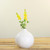 24" Yellow Lupinus Flower Artificial Floral Spray