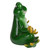 12" Meditating Pose Zen Frog Outdoor Garden Statue